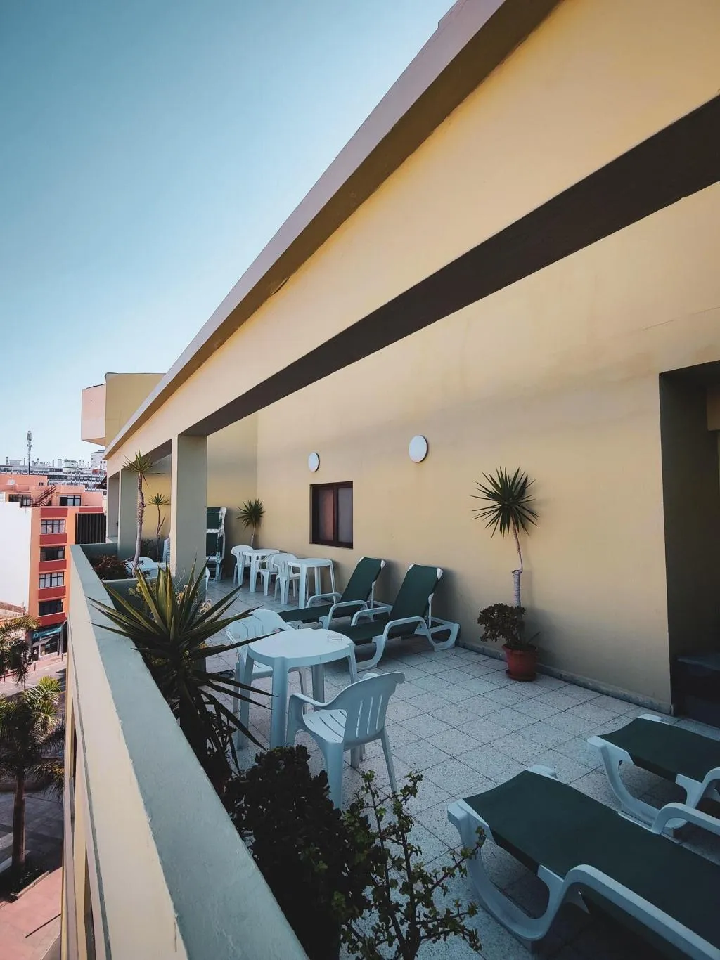 Terrace, Hotel Olympia, Gran Canaria