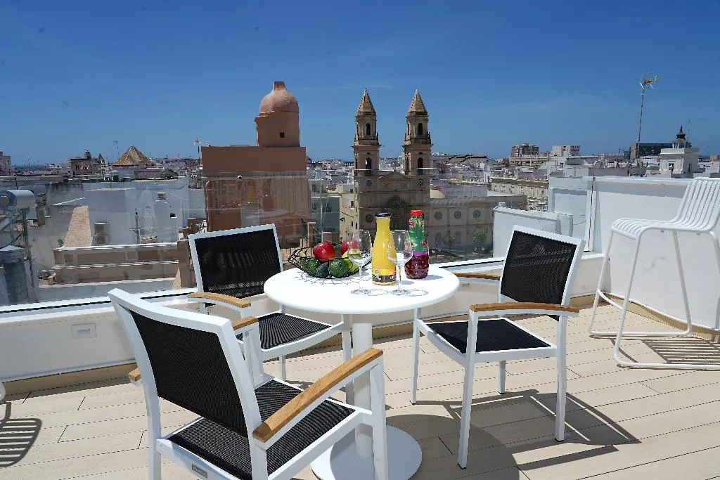 Terrace, Plaza Mina Suites, Costa De La Luz