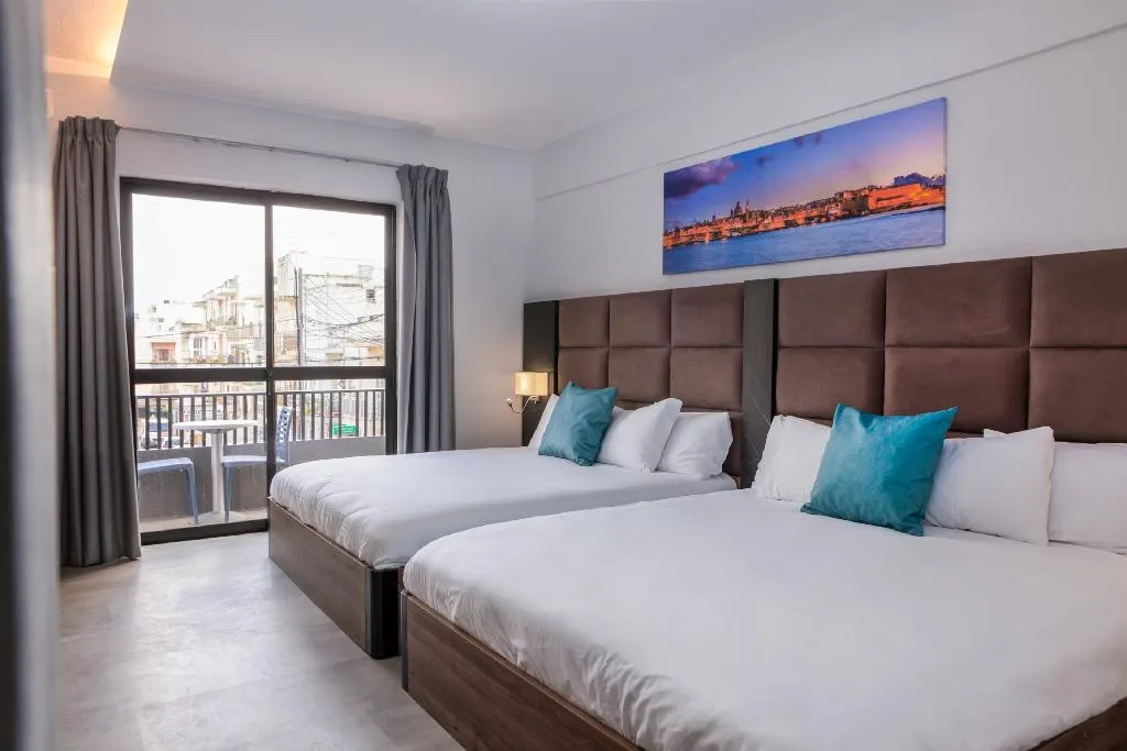 QUADRUPLE STANDARD Room, Bora- Bora Ibiza Malta Resort, Malta