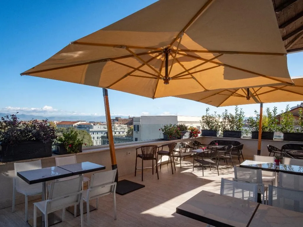 Terrace, The Guardian Hotel, Rome