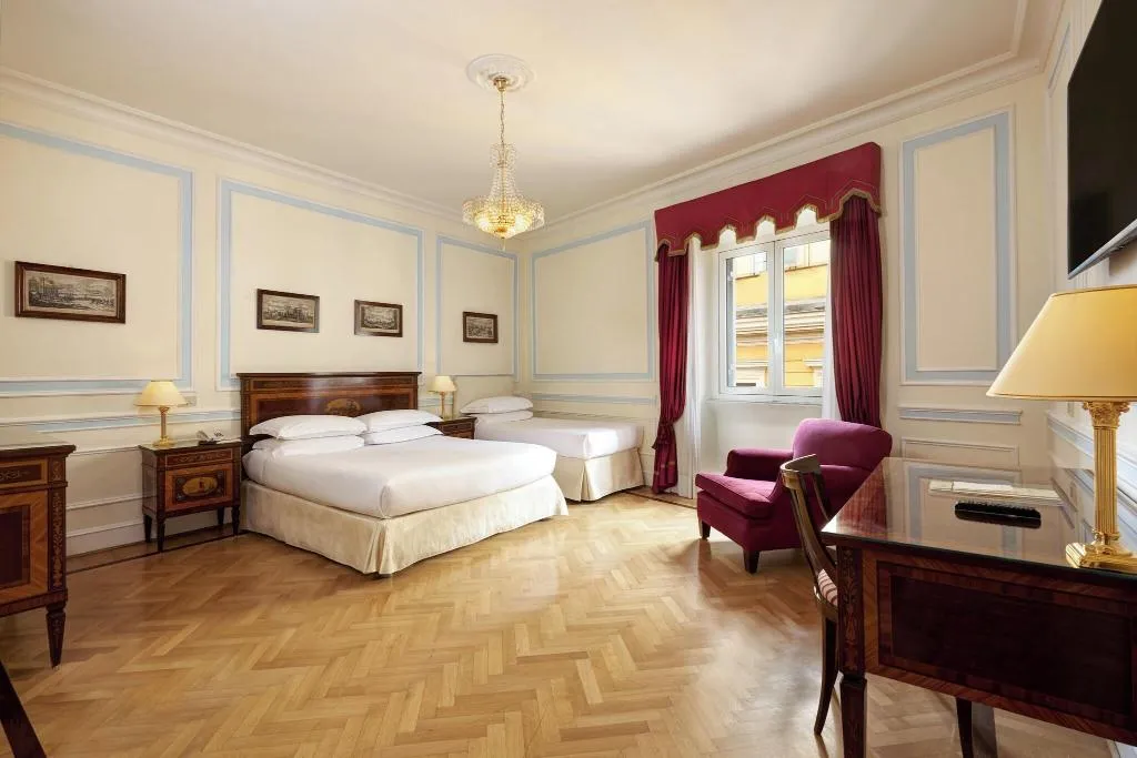 Room, Hotel Quirinale, Rome