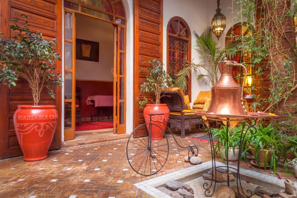 General view, Riad Sable Chaud, Marrakech