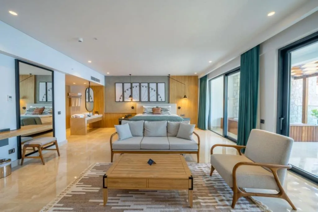 DOUBLE DELUXE SEA VIEW Room, Lures Hotel, Dalaman