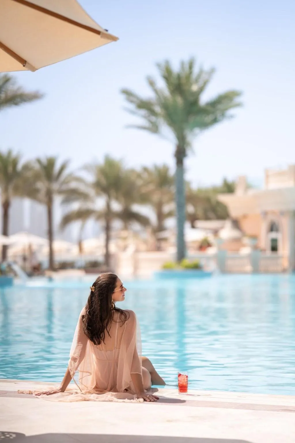 Pool, Raffles The Palm Dubai, Dubai
