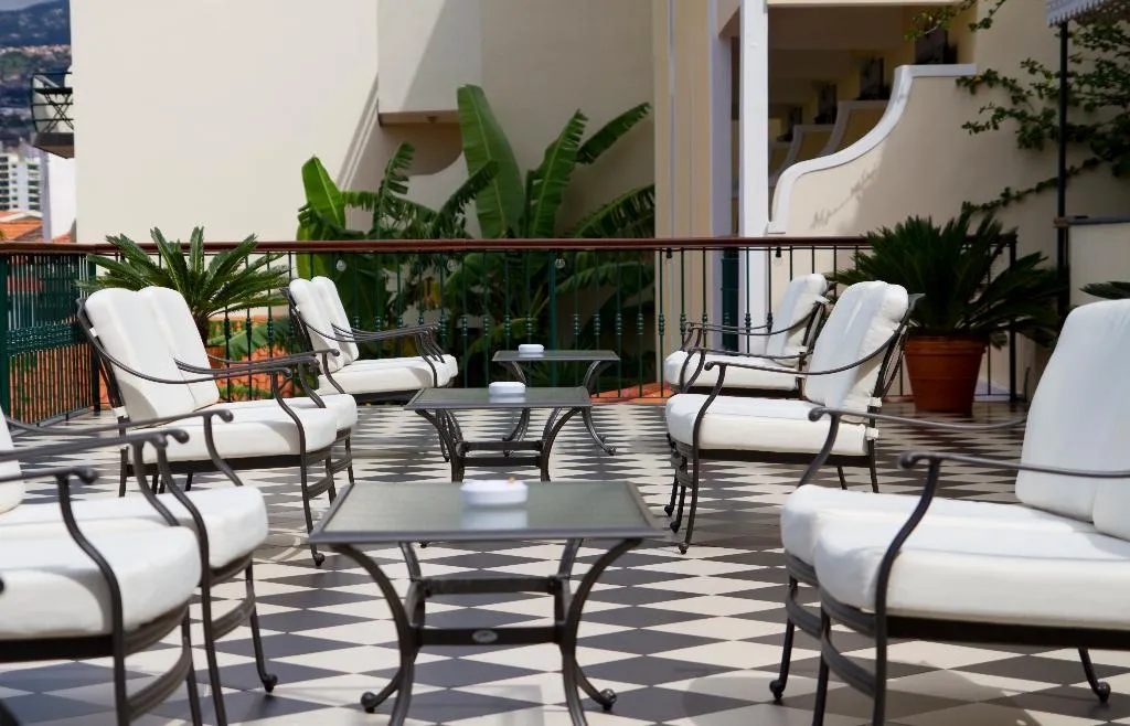 Terrace, Quinta Bela Sao Tiago, Madeira