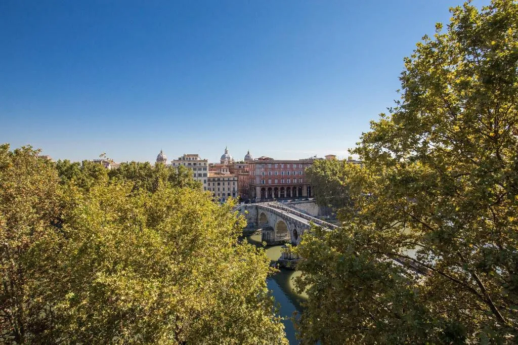 General view, Tree Charme Trilussa, Rome