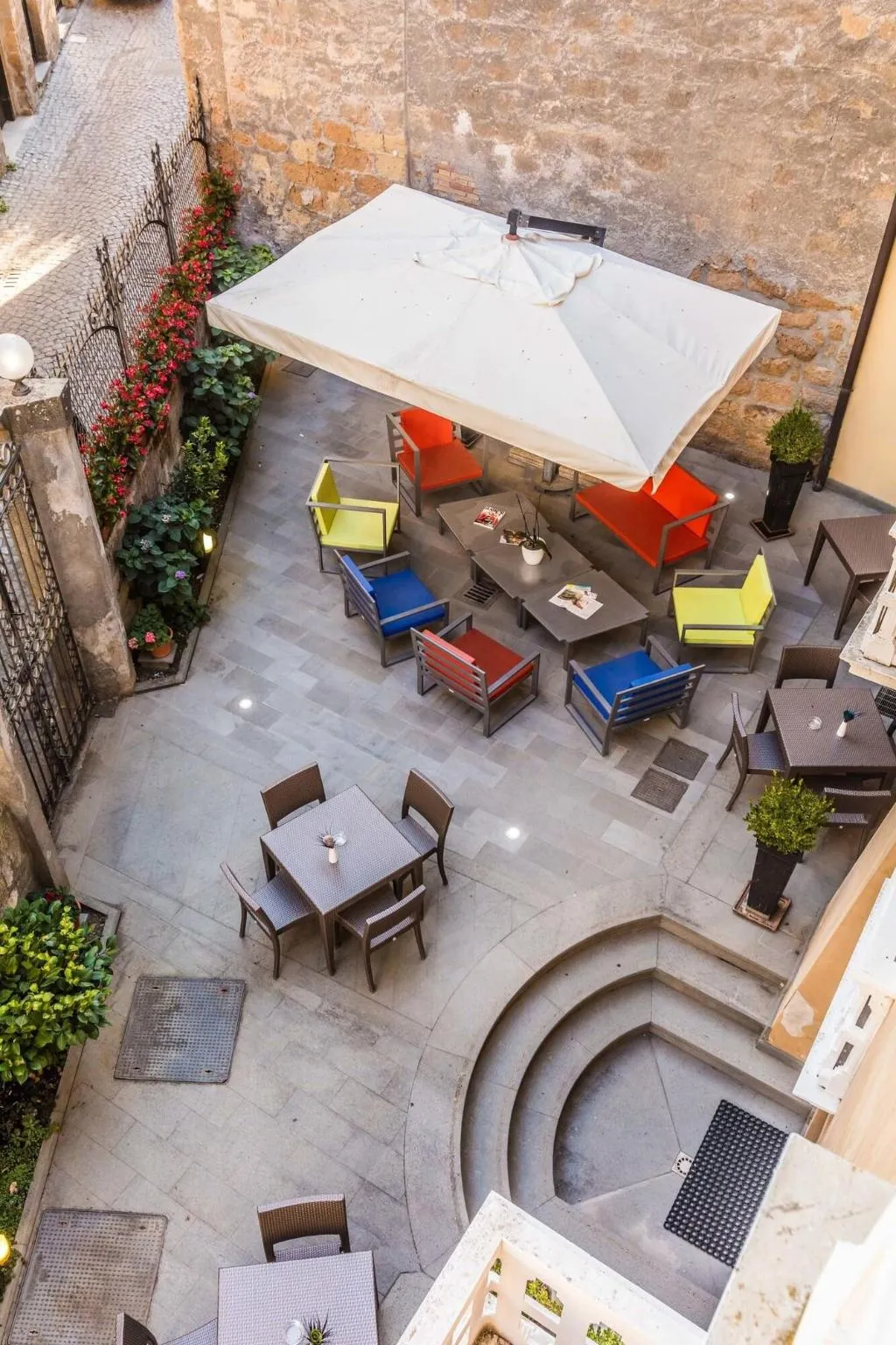 Terrace, Duomo, Perugia