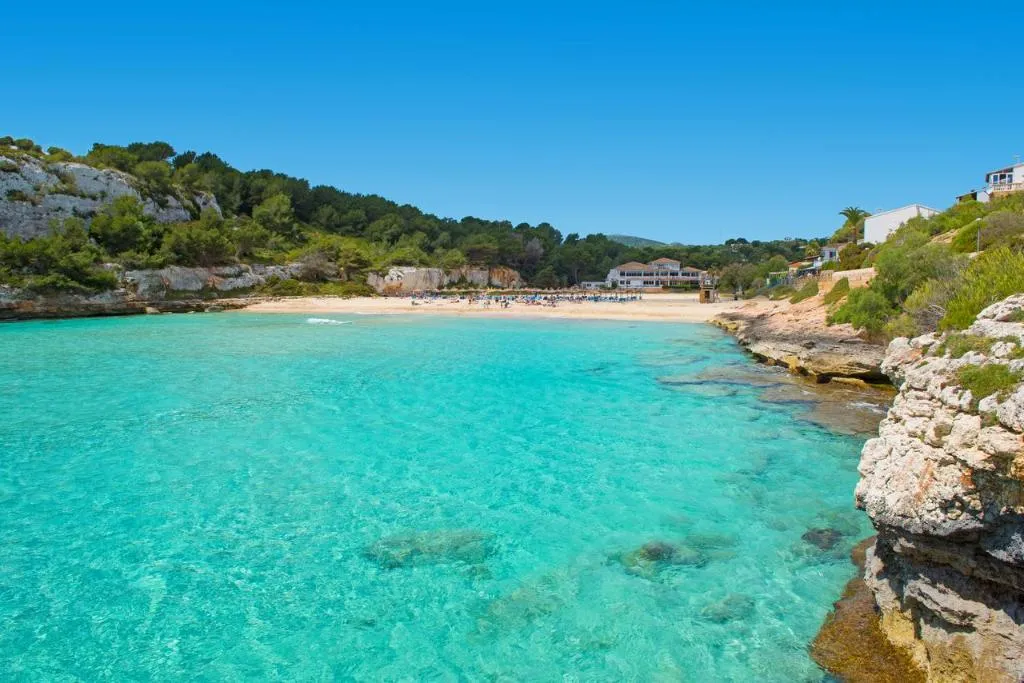 Beach, Hotel Cala Romantica Mallorca, Majorca