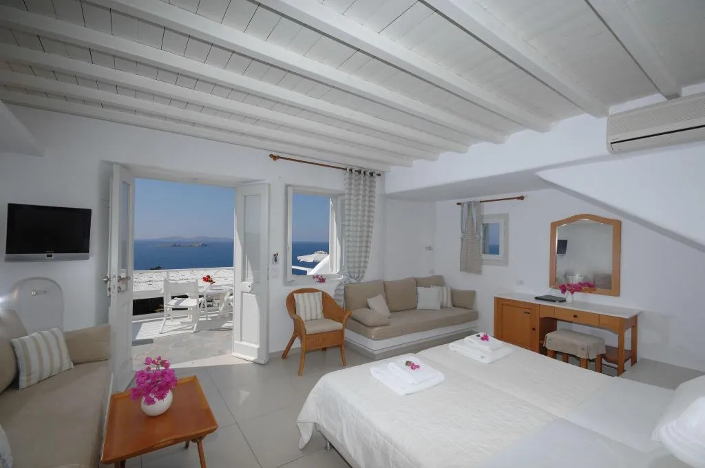 FAMILY ROOM SUPERIOR SEA VIEW Room, Mykonos View Hotel, Mykonos