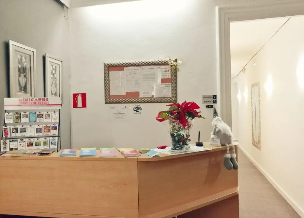 Lobby, Hostal Terán, Madrid