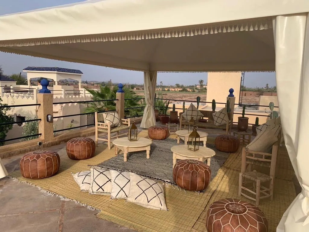 Terrace, Maison Daouia, Marrakech