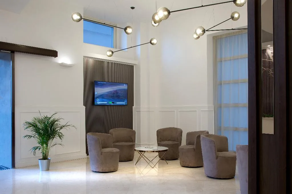 Lobby, Hotel Diamond, Naples