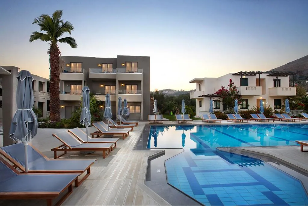 General view, Annas House, Crete