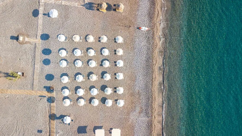Beach, Lindos White hotel & suites, Rhodes