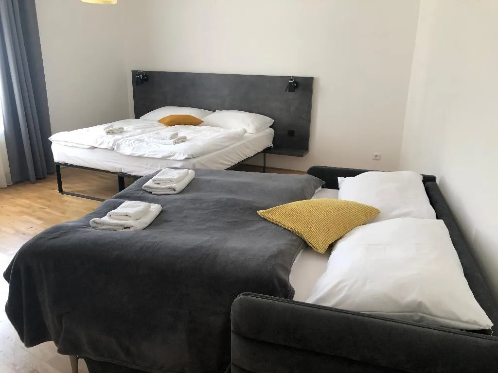APARTMENT STANDARD Room, EA ApartHotel Melantrich, Prague
