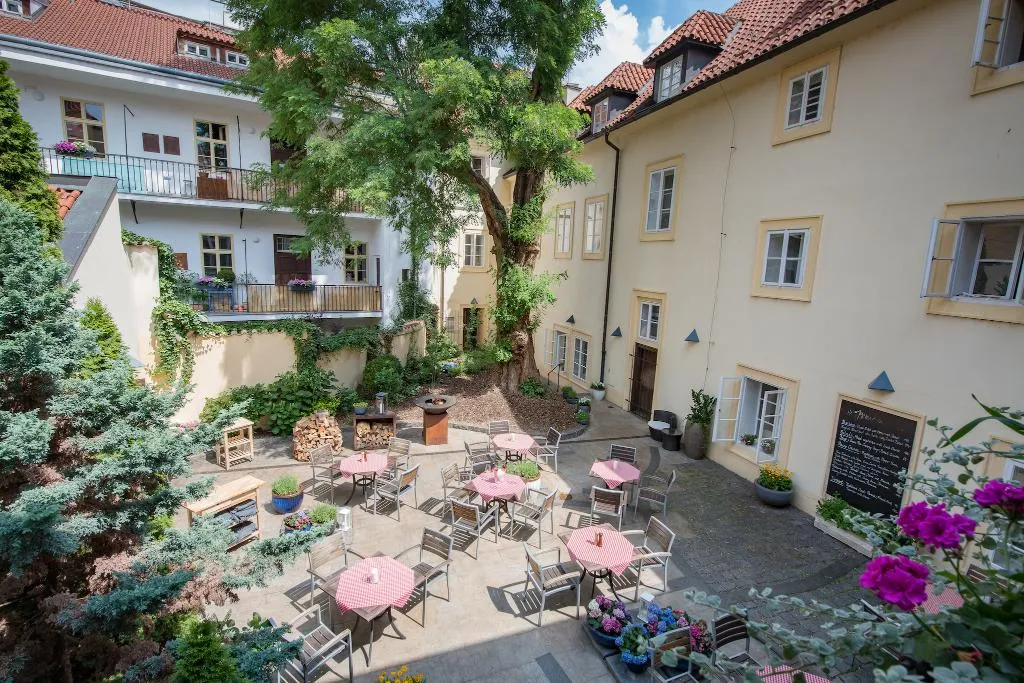 Terrace, Monastery Garden Prague, Prague