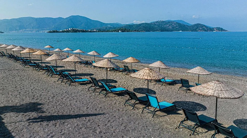Beach, Uras Beach Hotel, Dalaman