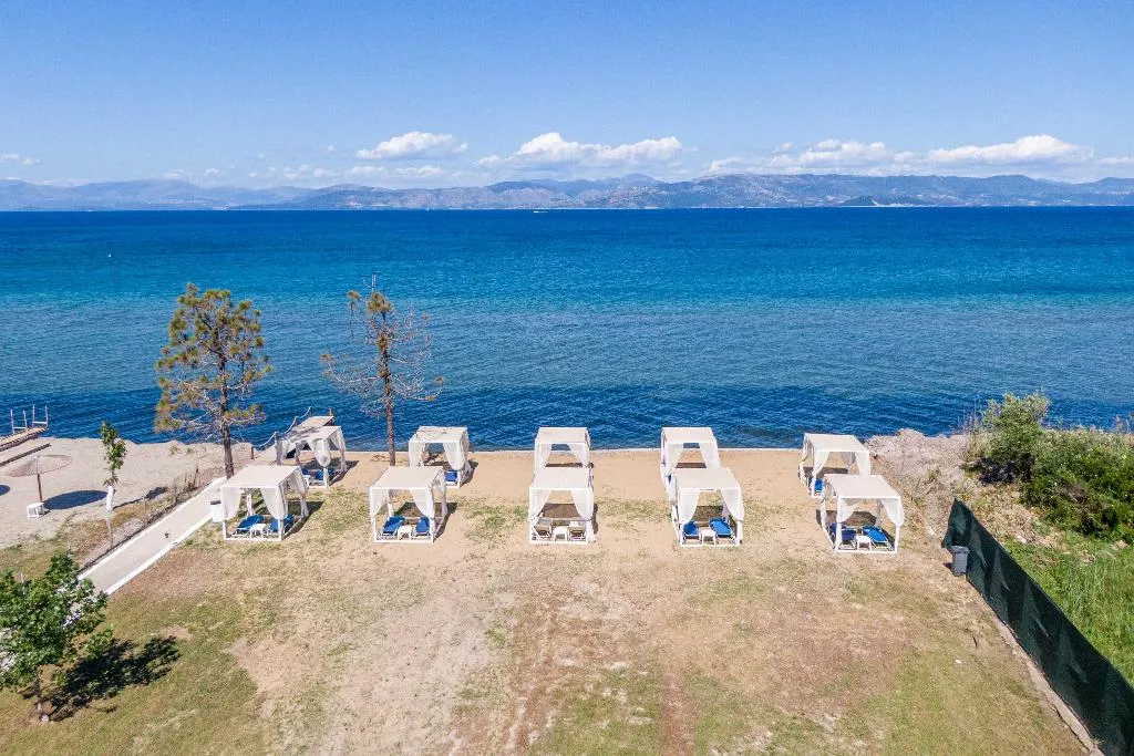 Beach, Saint Peter Bay Aparthotel, Corfu