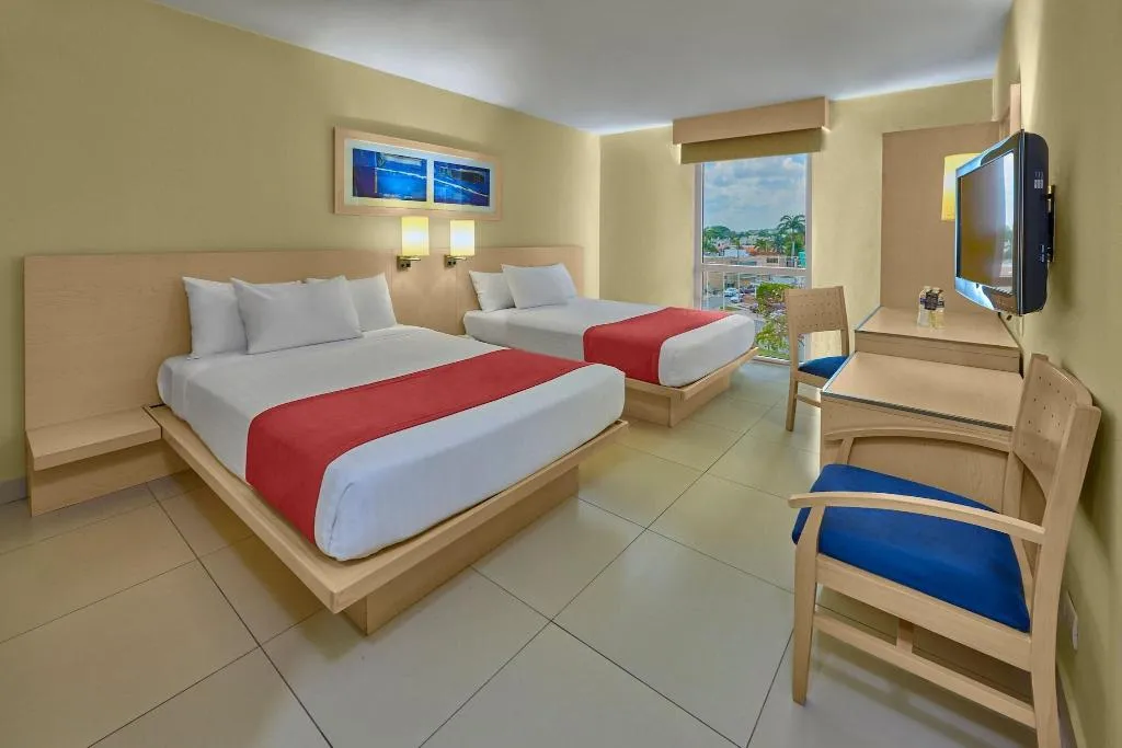 DOUBLE TWO DOUBLE BEDS Room, City Express by Marriott Campeche, Cancun Area