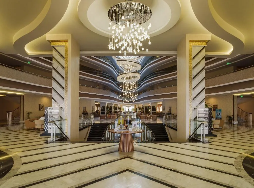 Lobby, Jacaranda Hotel, Antalya