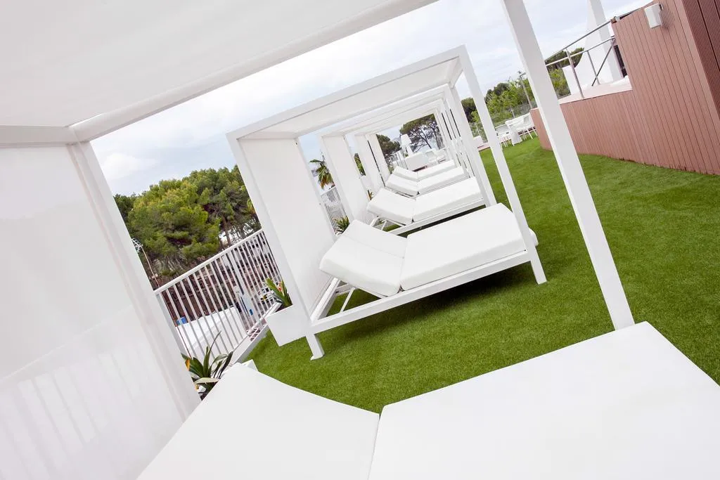 Terrace, Hotel Morlans Garden, Majorca