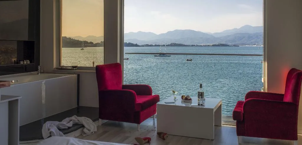 DOUBLE DELUXE WITH JACUZZI Room, Orka Boutique Hotel, Dalaman