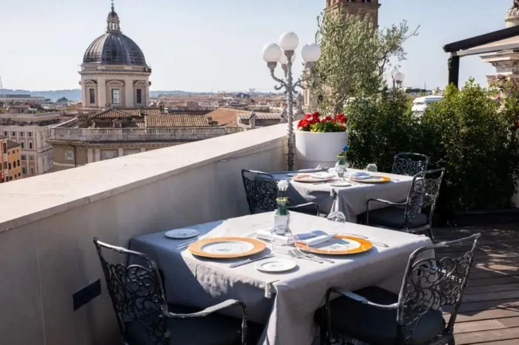 Terrace, Room Select Mecenate Palace, Rome