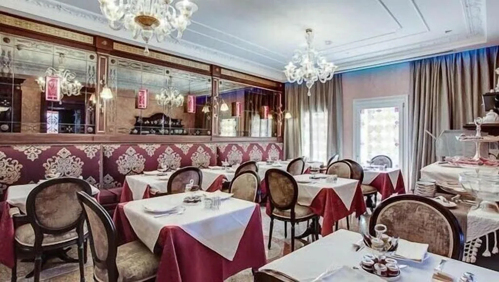 Restaurant, Moresco Hotel, Venice