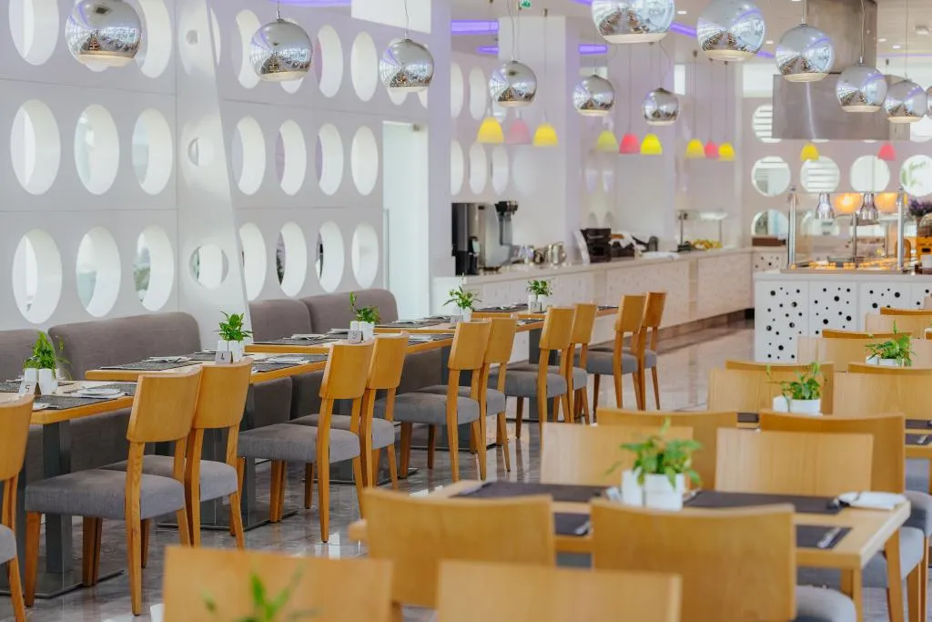 Restaurant, River Rock Hotel, Cyprus