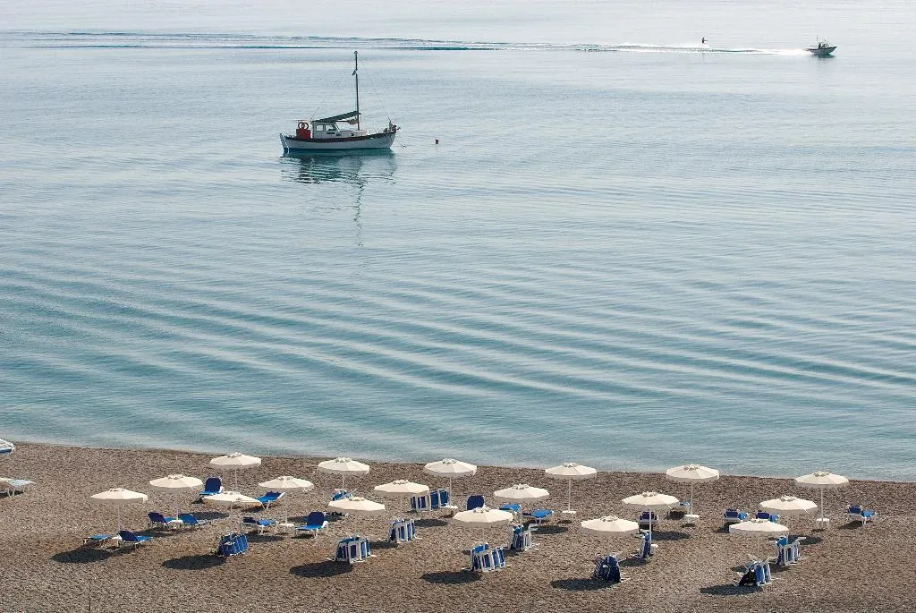 Beach, Lindos White hotel & suites, Rhodes