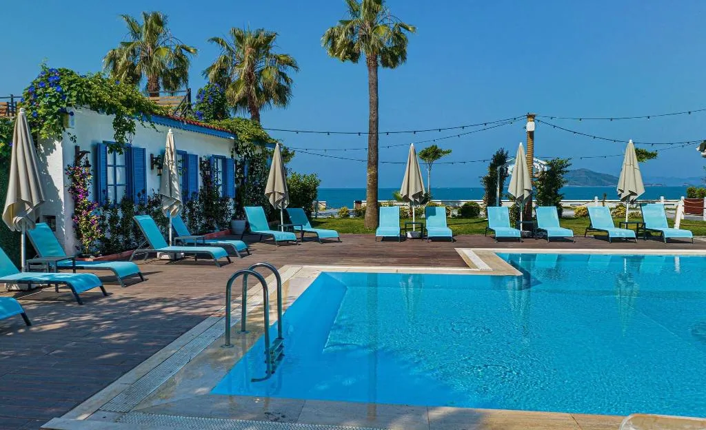 Pool, Uras Beach Hotel, Dalaman