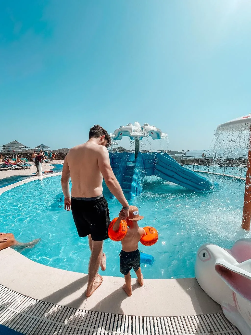 Pool, Elounda Residence Resort & Waterpark, Crete