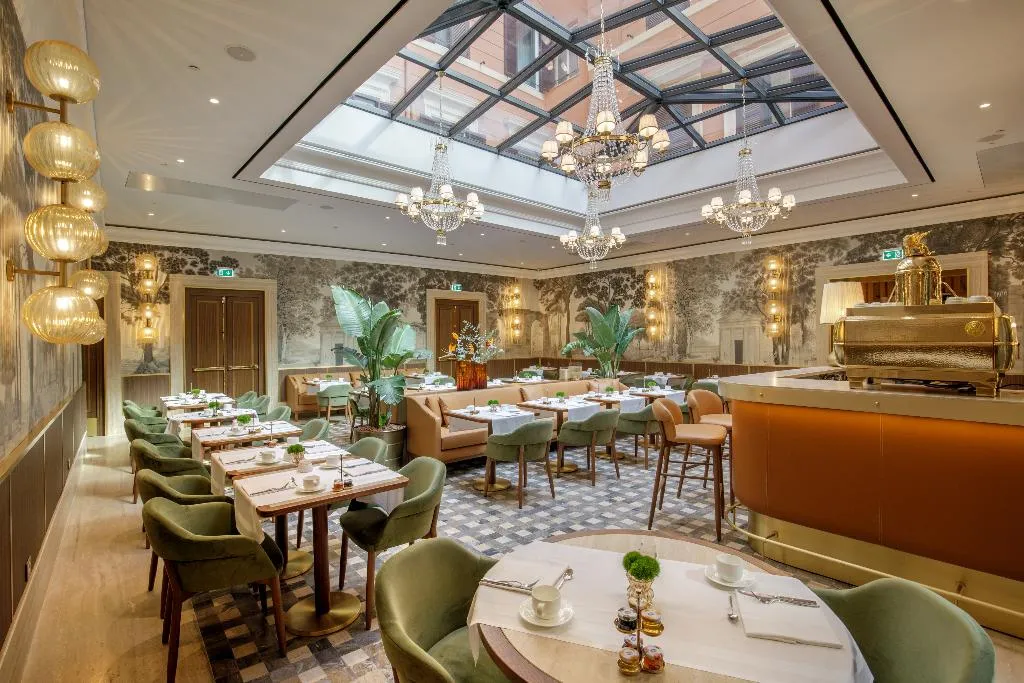 Restaurant, Hotel Imperiale, Rome