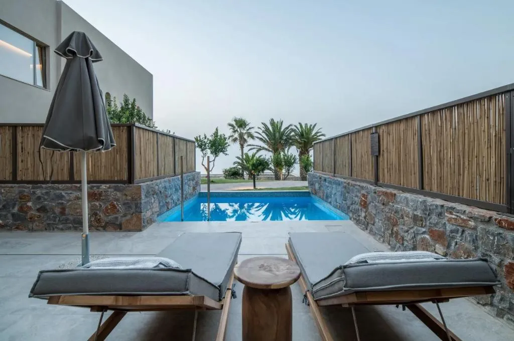 JUNIOR SUITE WITH PRIVATE POOL Room, King Minos Retreat Resort and Spa, Crete