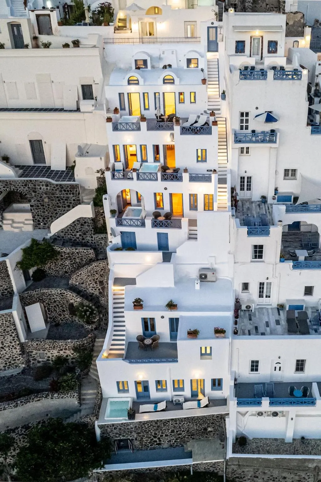 General view, Golden Grey Goose, Santorini