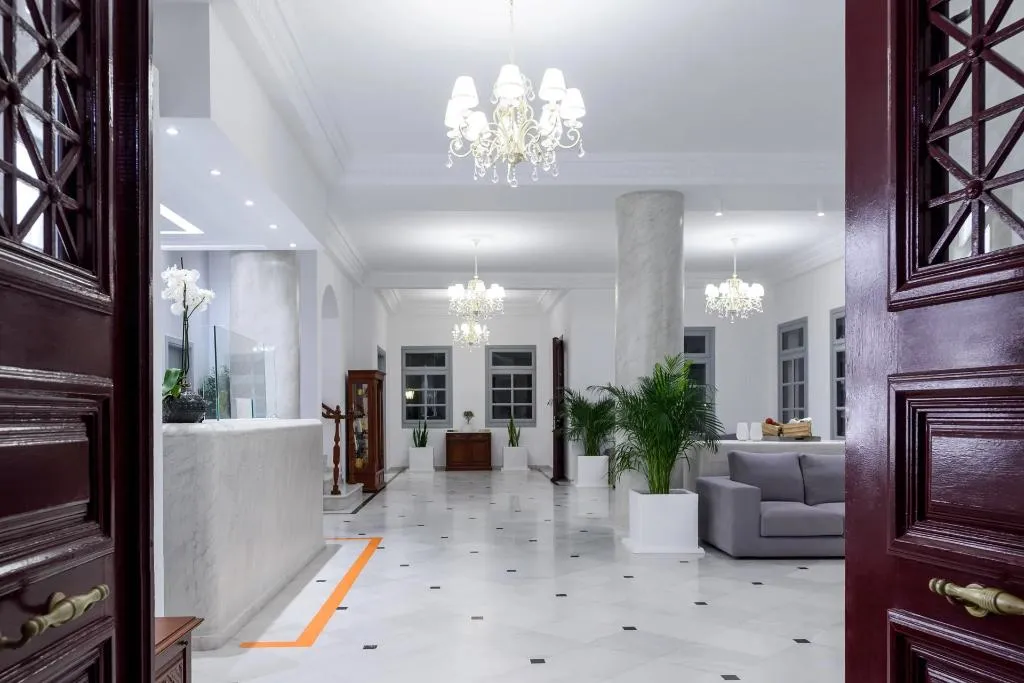 Lobby, Veggera Hotel, Santorini