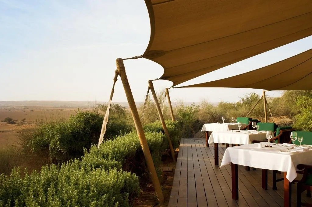 Terrace, Al Maha, a Luxury Collection Desert Resort & Spa, Dubai