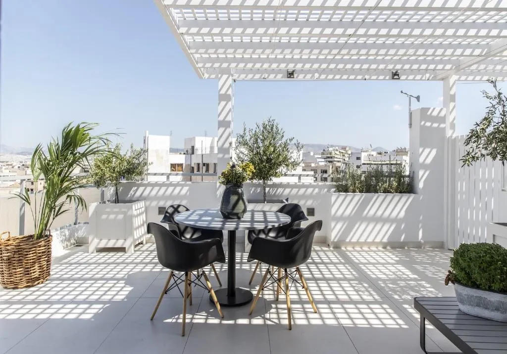Terrace, Gallery Suites &  Residences Piraeus, Athens
