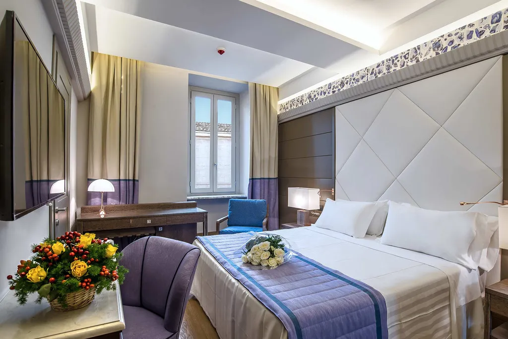 DOUBLE CLASSIC Room, Martis Palace Hotel, Rome