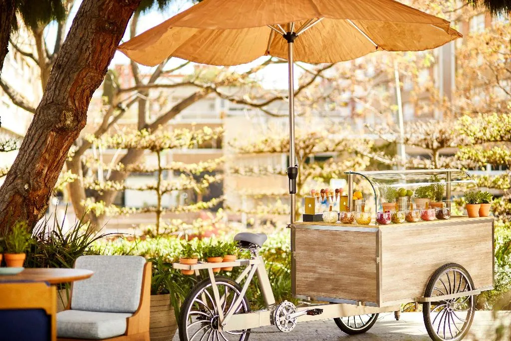 Terrace, Grand Hyatt Barcelona, Barcelona