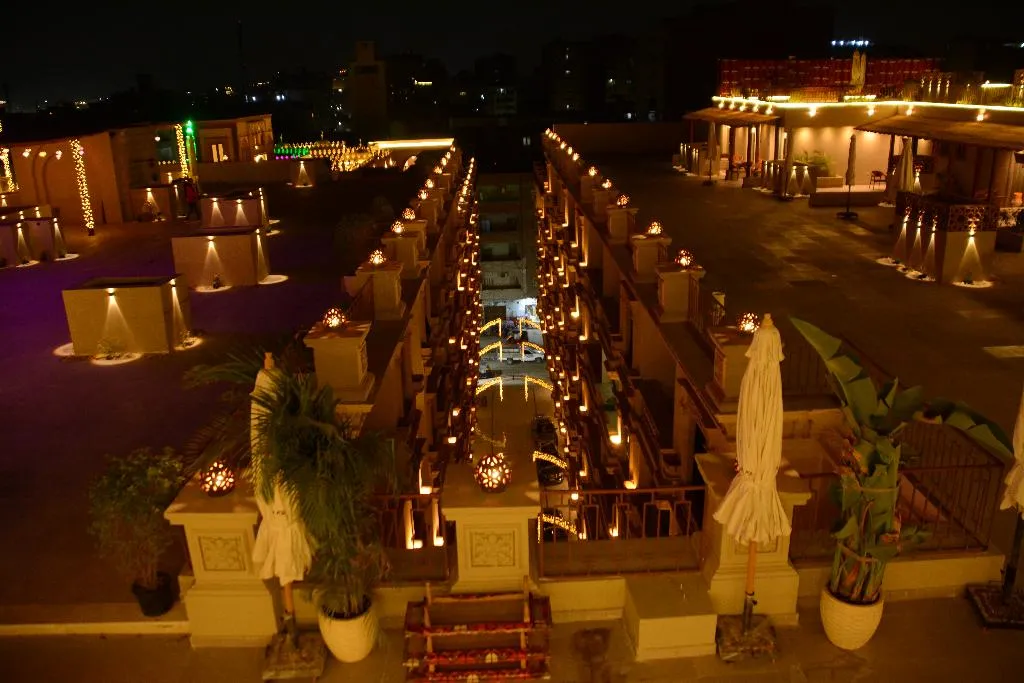 General view, Pyramids Khan Hotel, Cairo