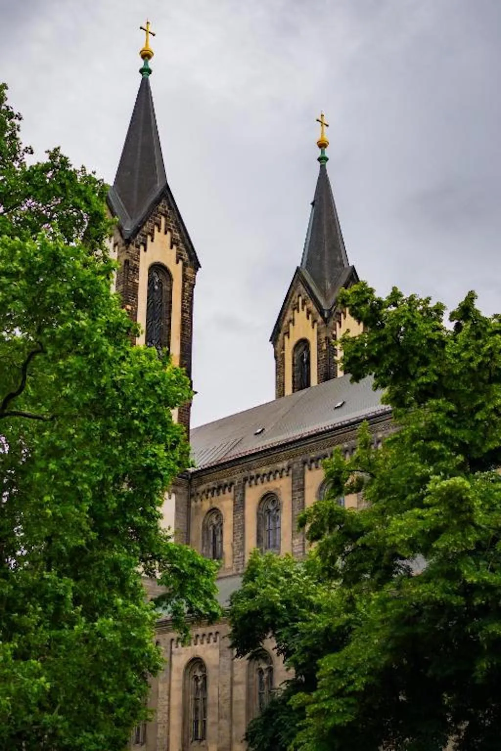 General view, Charles Central, Prague