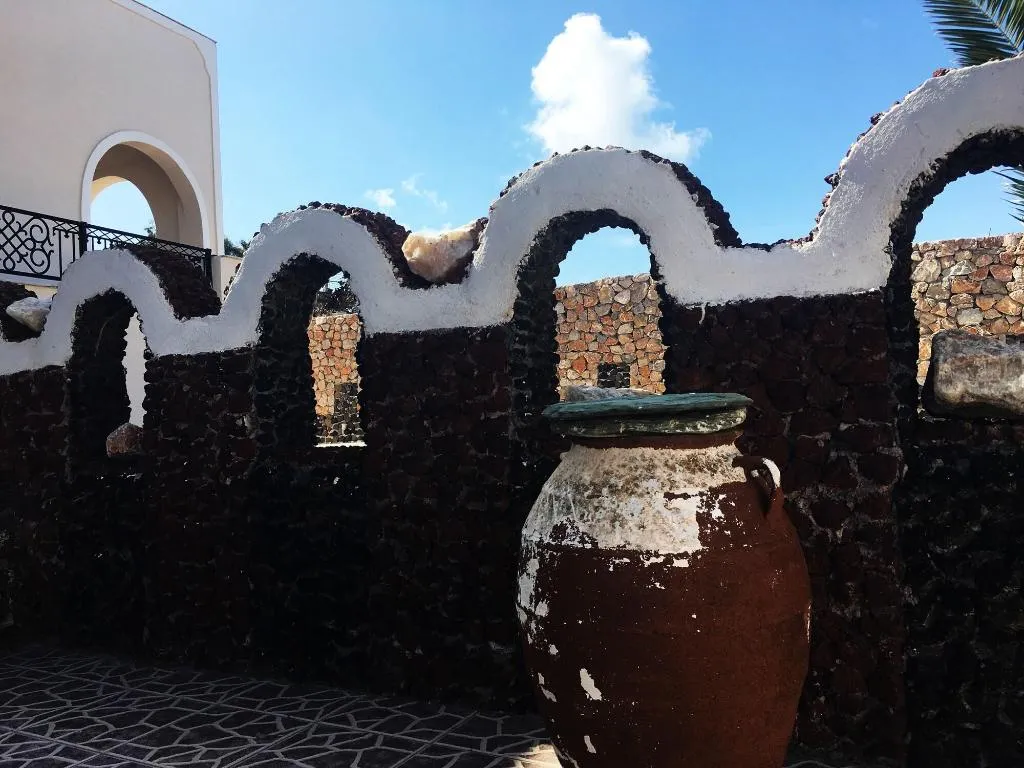 Terrace, Villa Agas, Santorini