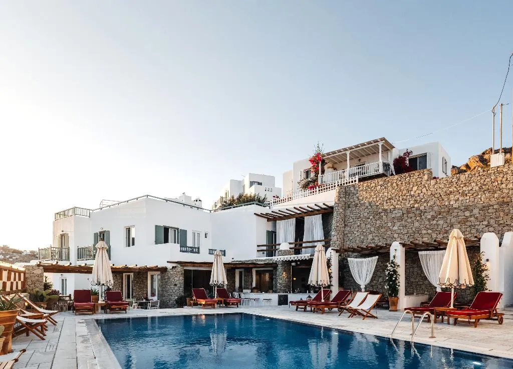 Pool, Pelican Bay Art, Mykonos