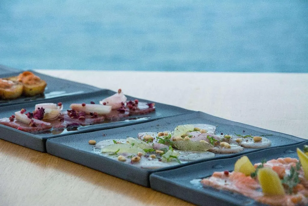 Restaurant, The Preluna Hotel, Malta