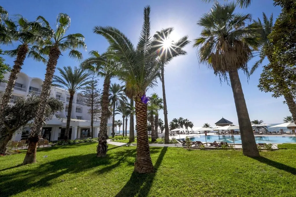 Terrace, Bel Azur Thalasso & Bungalows, Tunisia