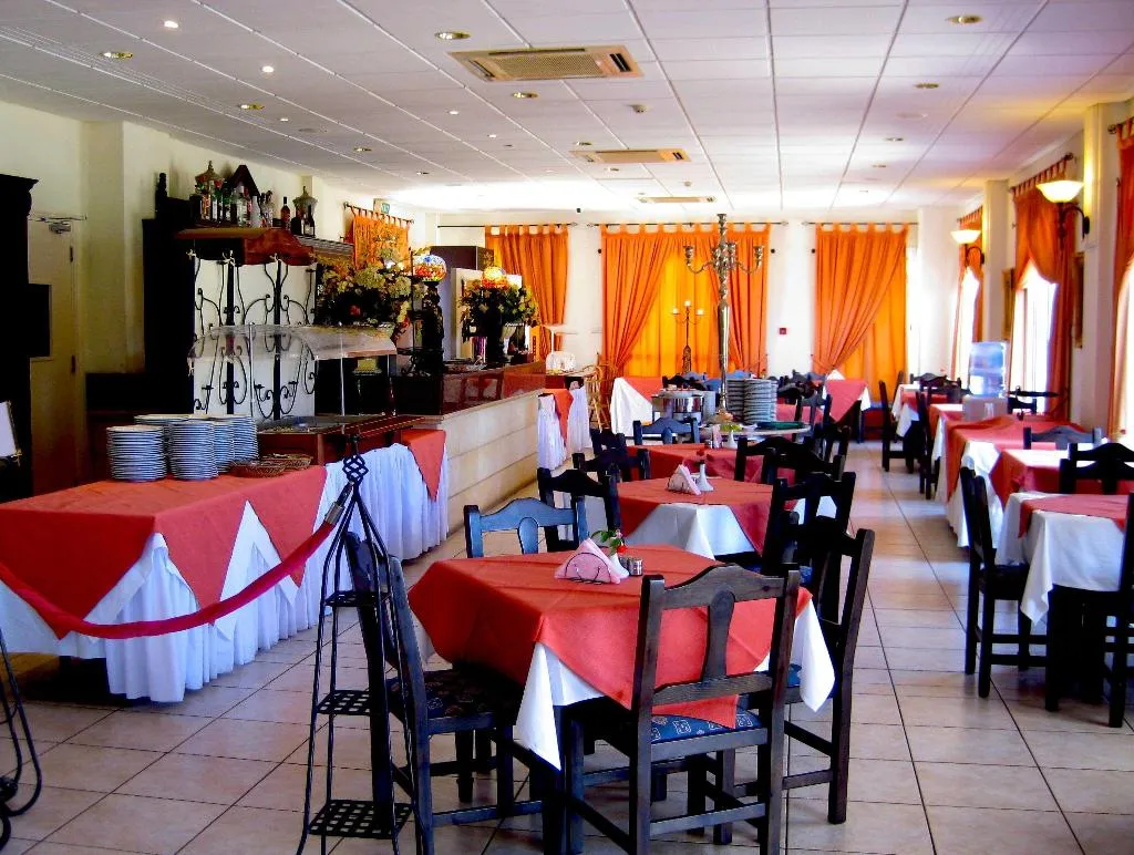 Restaurant, Akamanthea Holiday Village, Cyprus