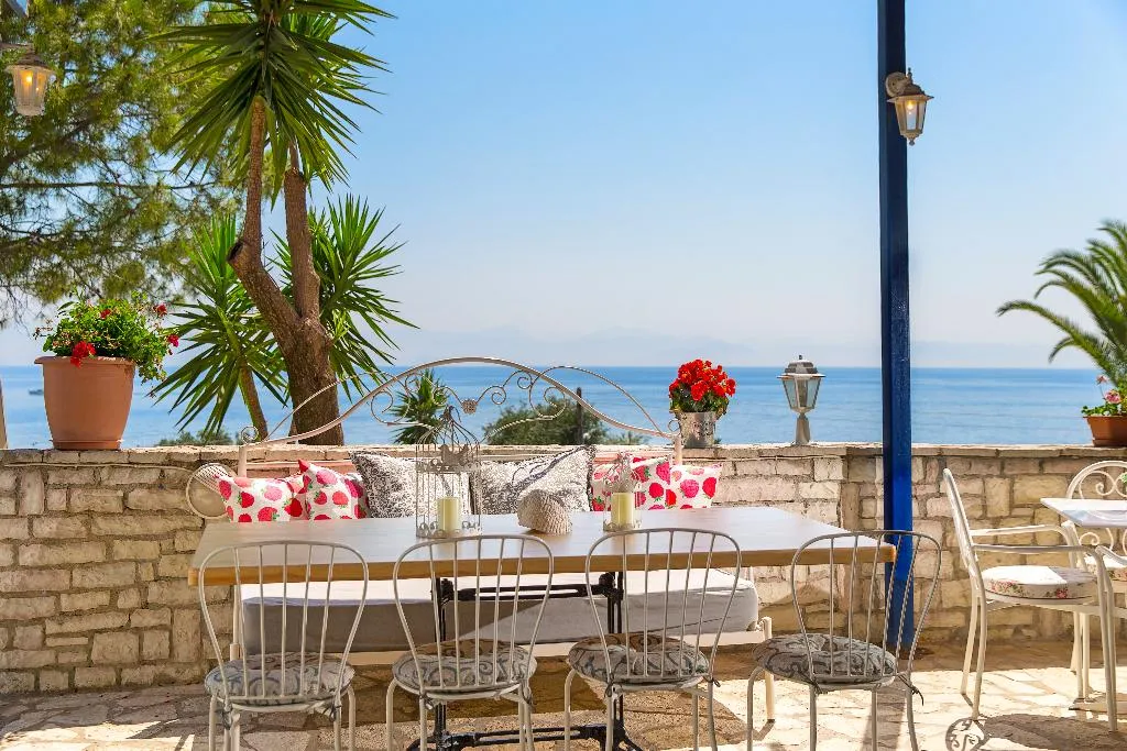 Restaurant, Aurora Beach Hotel, Corfu