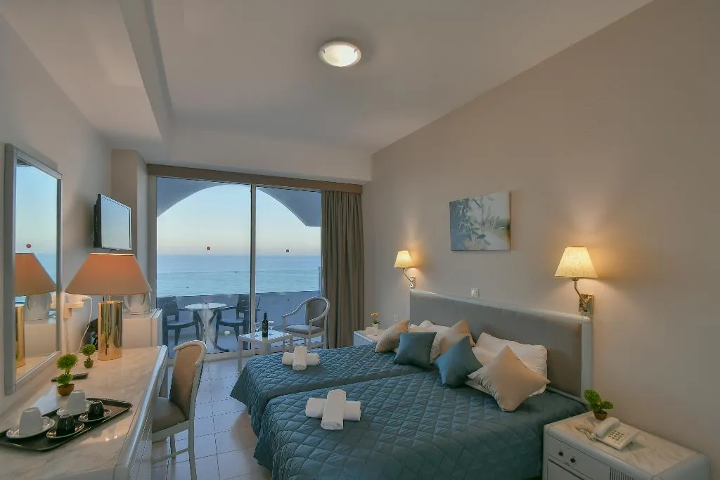 Double or Twin SEA VIEW Room, Olympos Beach, Rhodes