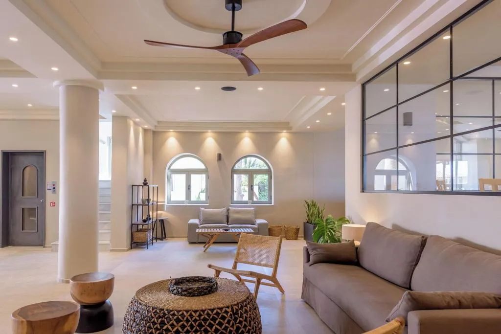 Lobby, Neptuno Beach Hotel, Crete
